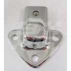 Image for CHROME HOOD SOCKET MGB MGC