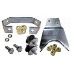 Image for MGB 74-81 Rear box fitting kit (Twin outlet rear box)