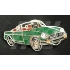 Image for PIN BADGE MGB R/B GREEN