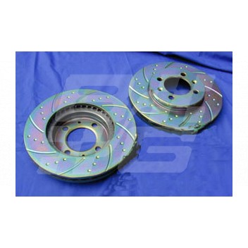 Image for MGF SPORT SLOTTED DISC SET