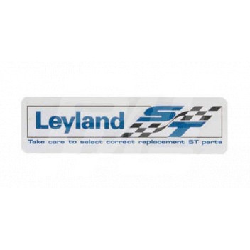 Image for LEYLAND ST LABEL