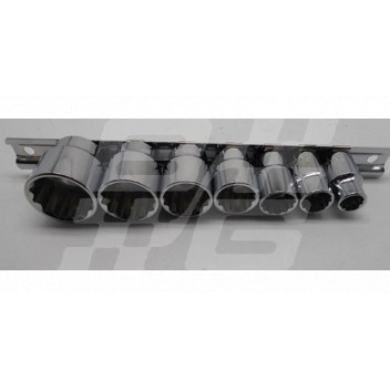 Image for 7 Piece Whitworth 3/8 inch Socket Set