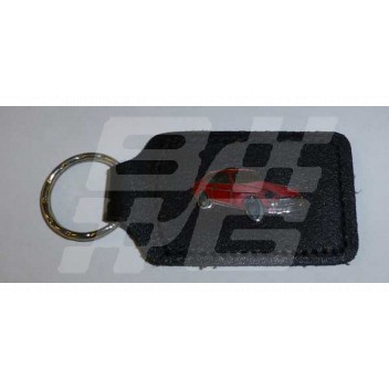 Image for BLACK FOB WITH MGB GT IN RED