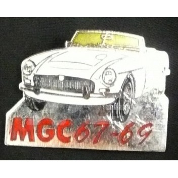 Image for PIN BADGE MGC WHITE