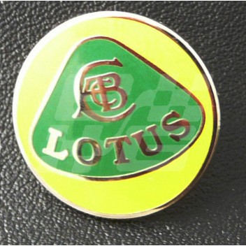 Image for PIN LOTUS LOGO GREEN/YELLOW