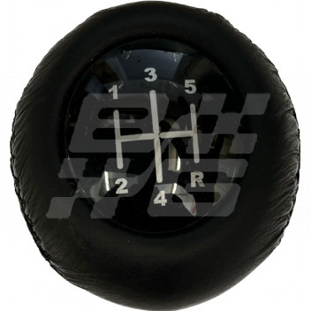 Image for Gear Knob Black Leather