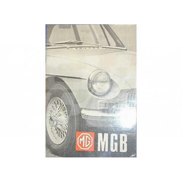 Image for MGB 1968 USA HANDBOOK