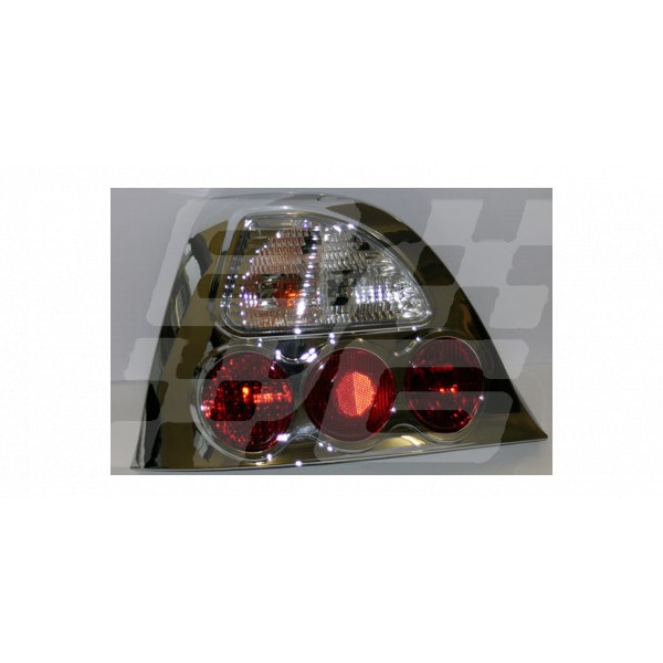 Image for ZR REAR LAMPS CHROME PAIR