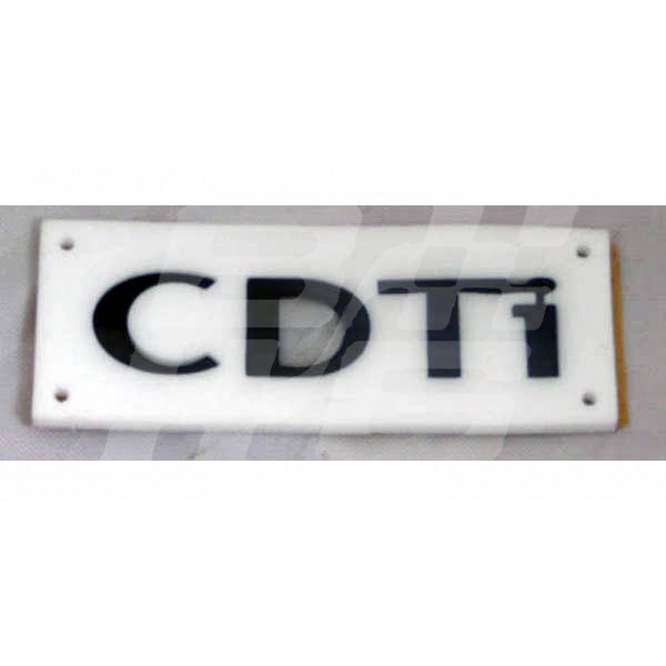 Image for CDTI MOTIF BLACK ZT & ZT-T