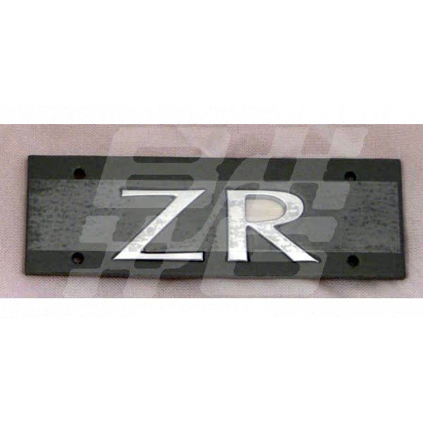 Image for ZR REAR BADGE SATIN