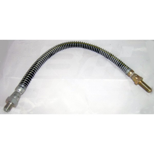 Image for Brake Hose Front MGB Rubber Bumper