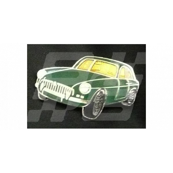 Image for PIN BADGE MGBGT C/B GREEN