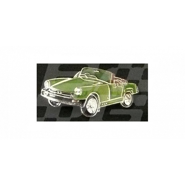 Image for PIN BADGE MIDGET R/B GREEN