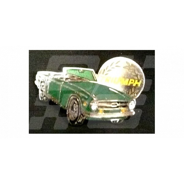 Image for PIN BADGE TR6 GREEN