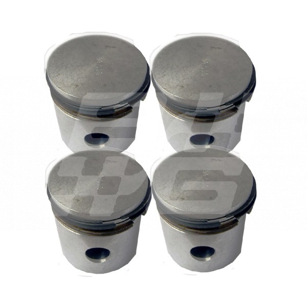 Image for 1250 PISTON SET SOL/SKIRT 3 RING