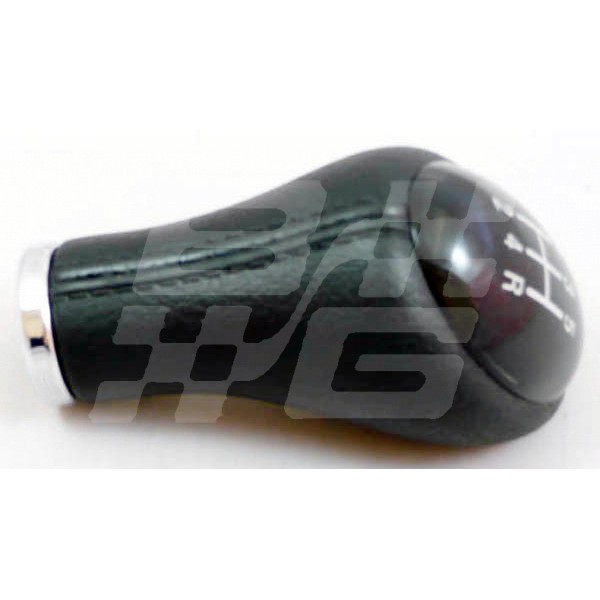 Image for Gear Knob Manual Black Leather 7545 ZT & ZS