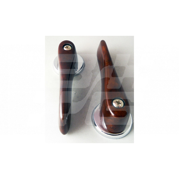 Image for WALNUT DOOR HANDLE TO 68 (PR)